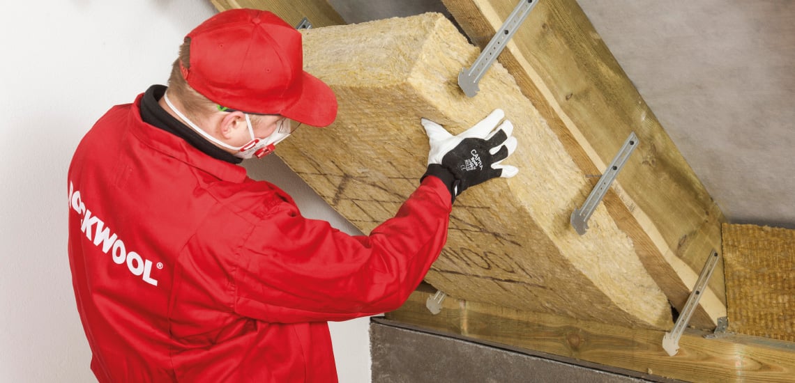 rockwool munkaruhában tető szigetelése